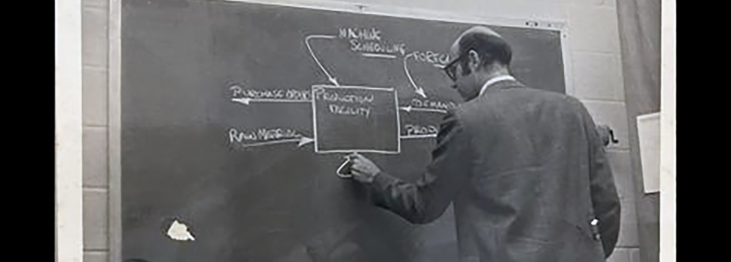 Blast from the Past: Thom Hodgson Teaching at UF in 1971